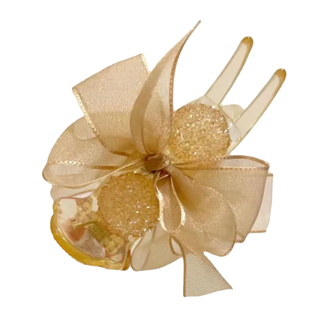 【A1021】Ball hair butterfly duck mouth hair clip