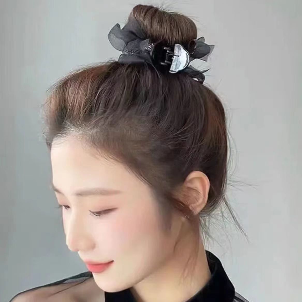 【A1021】Ball hair butterfly duck mouth hair clip