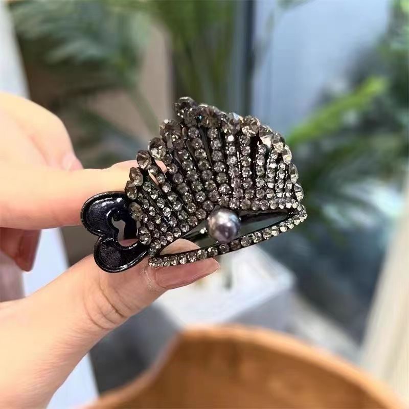 【A1018】 Water Diamond Ball Head Shark Clip