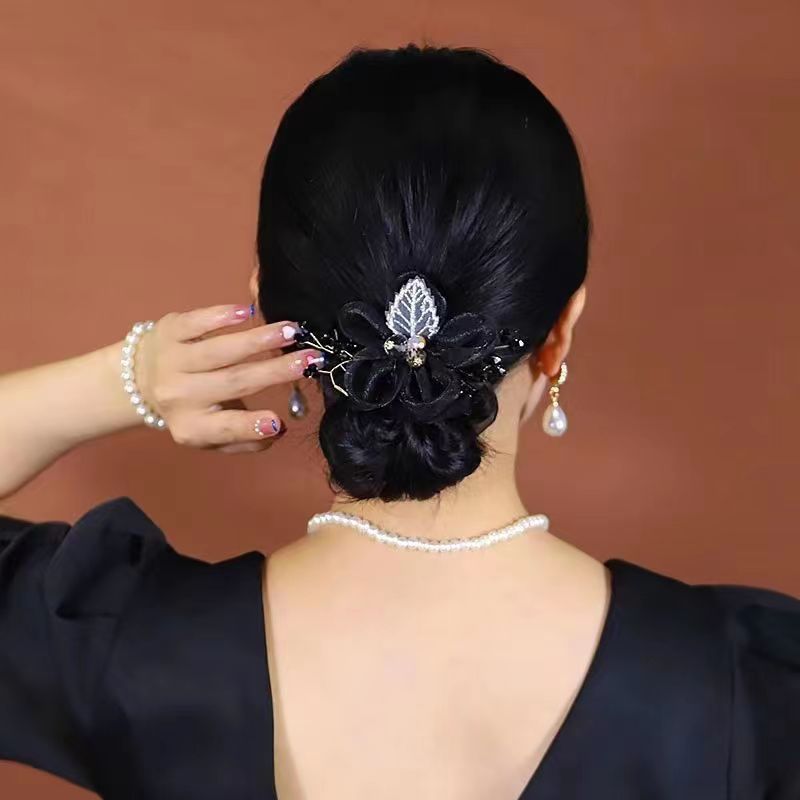 【A1019】Exquisite Flower Large Intestine Hair Circle