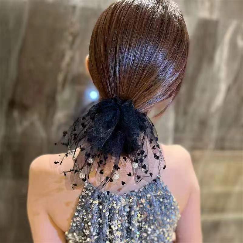 【A1019】Exquisite Flower Large Intestine Hair Circle