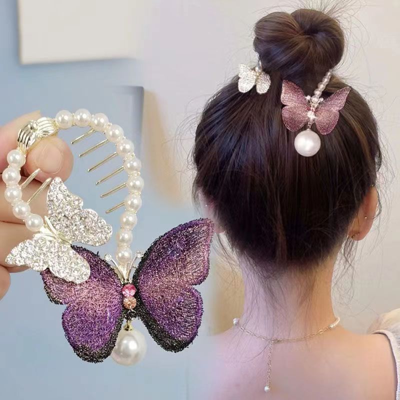 【A1022】Hanging beads, personalized ball head hair accessories